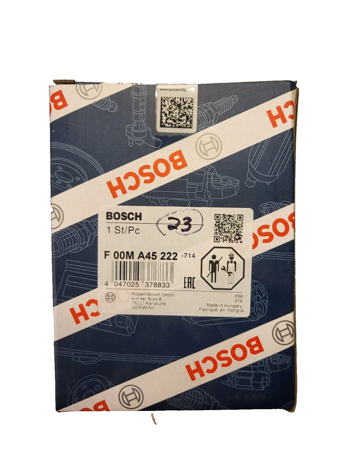 New Bosch OEM Voltage Regulator F00M145881, F00MA45222, W080-113N /JB23