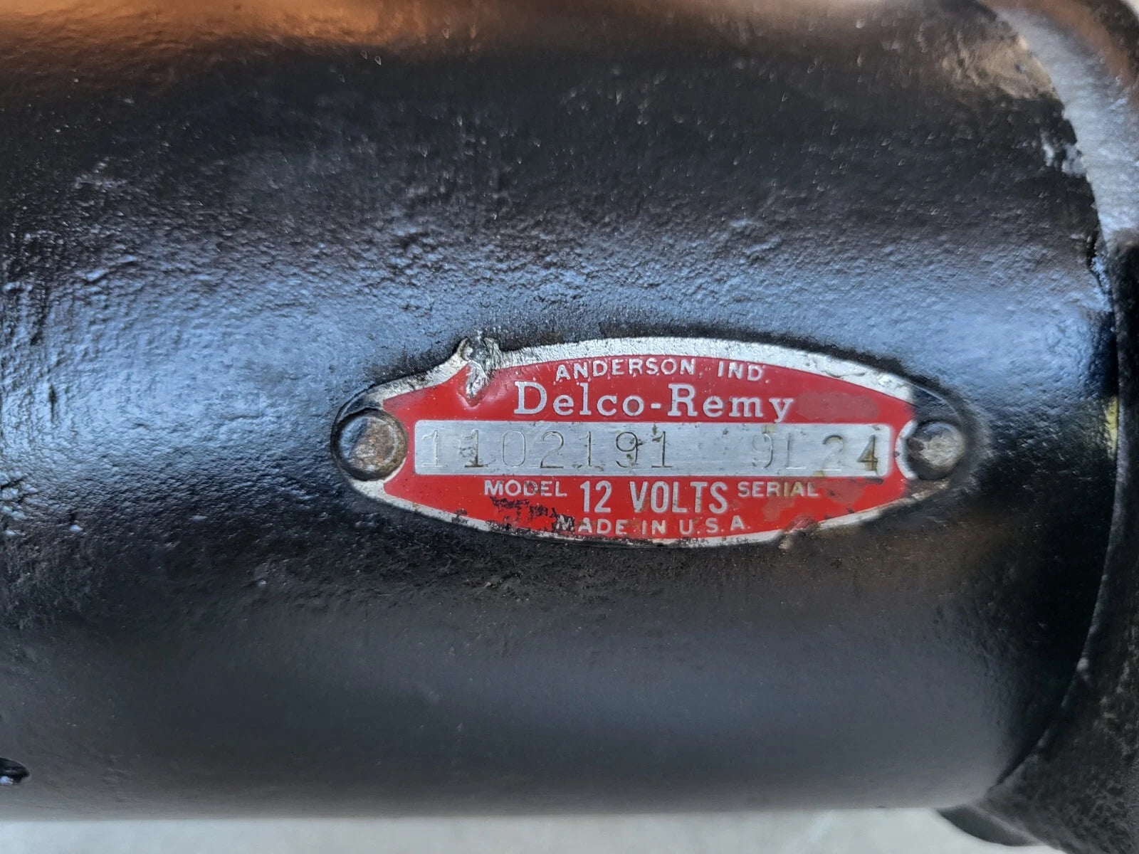 Delco Remy Generator OEM # 1102191 9L24 Date Coded Re-manufactured