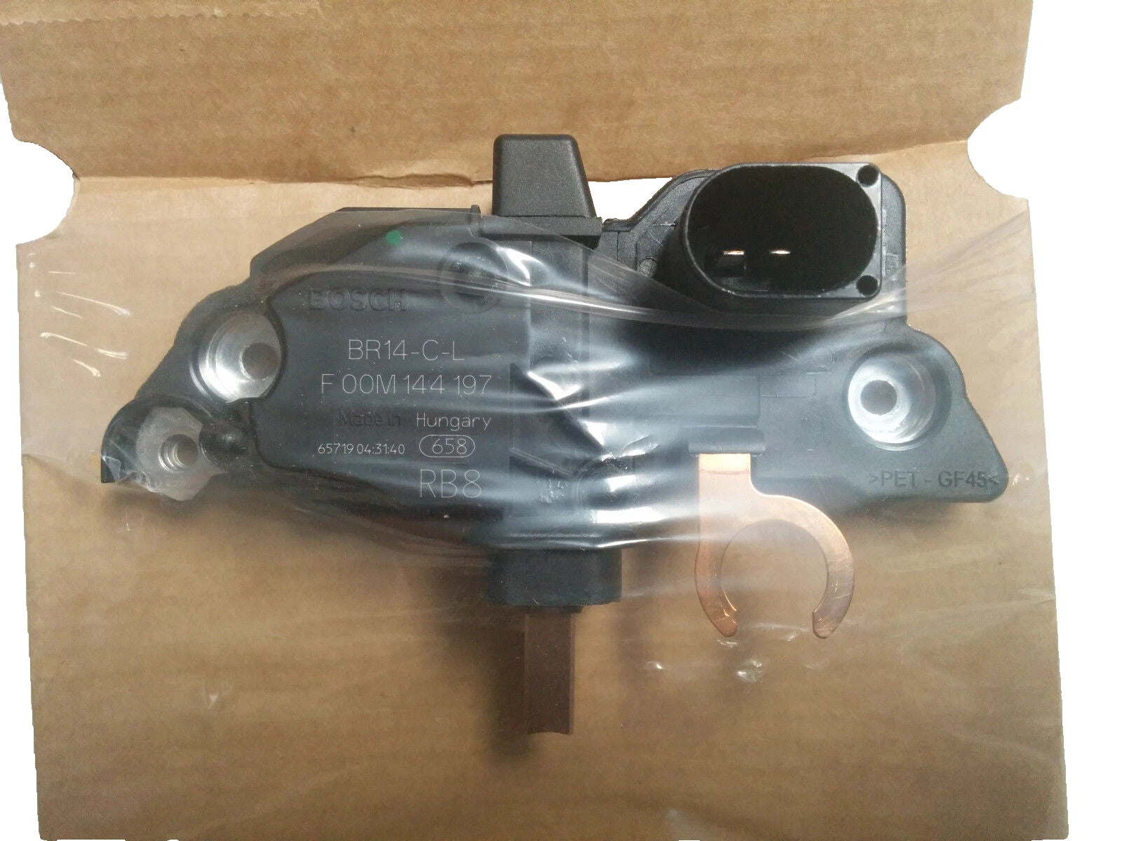 New Bosch OEM Voltage Regulator F00M144197, W080-86N / JB38