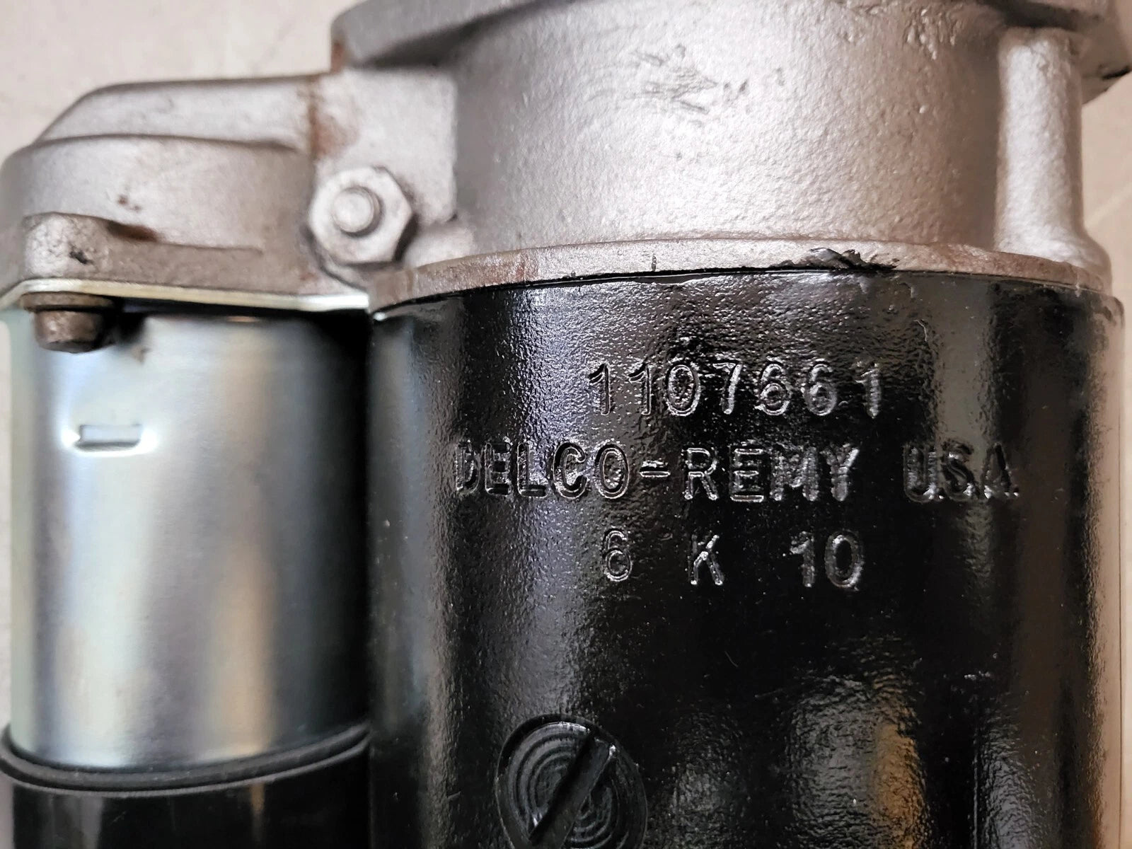 Delco DD Starter OEM # 1107661 6K10 Date Coded Re-manufactured