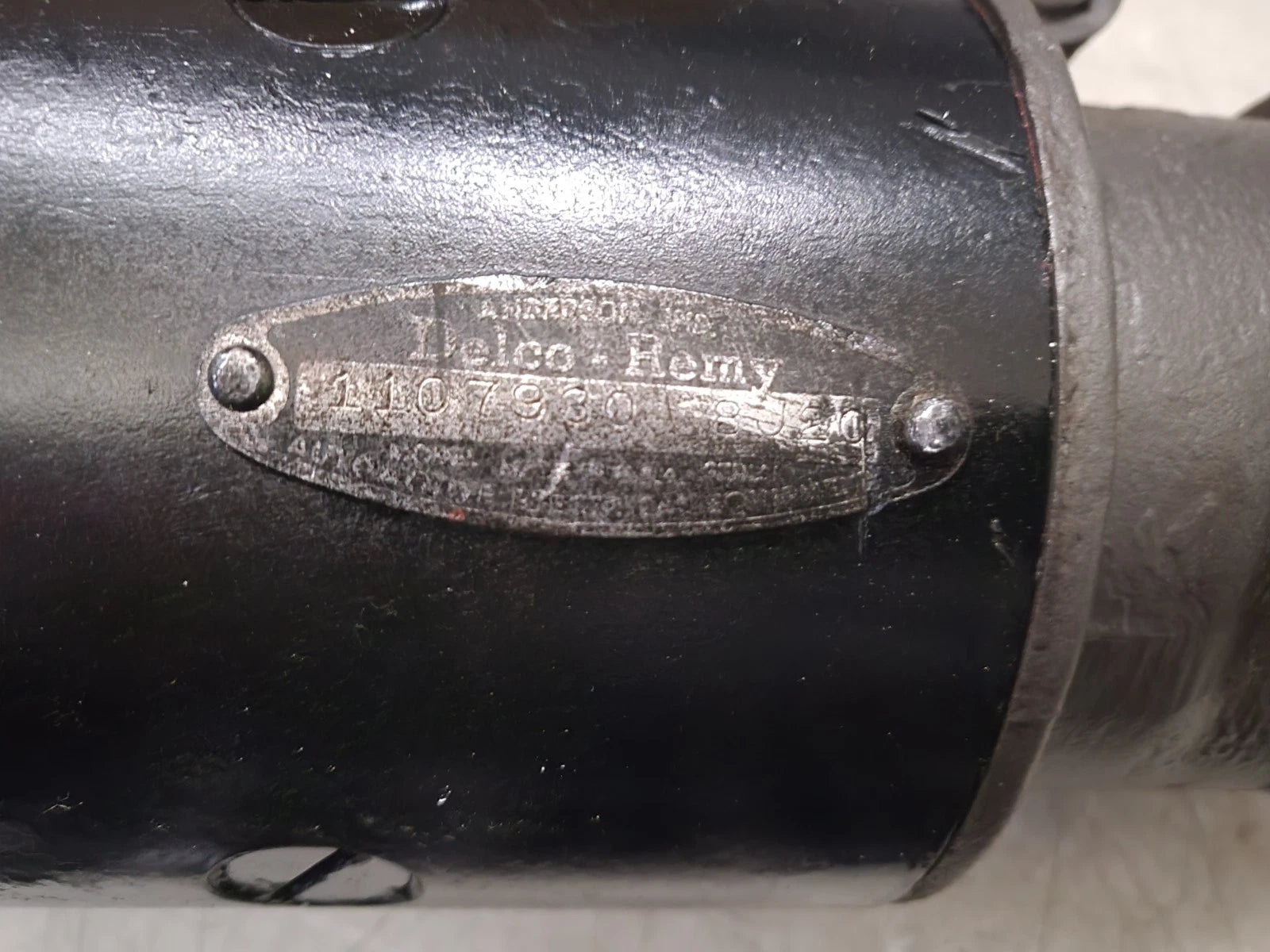 Delco Remy Starter OEM # 1107930 8J2 Date Coded For 1946-1950 Oldsmobile
