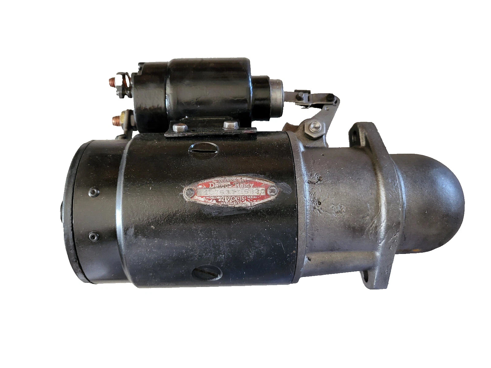 DELCO REMY RESTORED STARTER PONTIAC TRUCKS 1955 8 CYL. # 1107631 5D30 DATE CODED