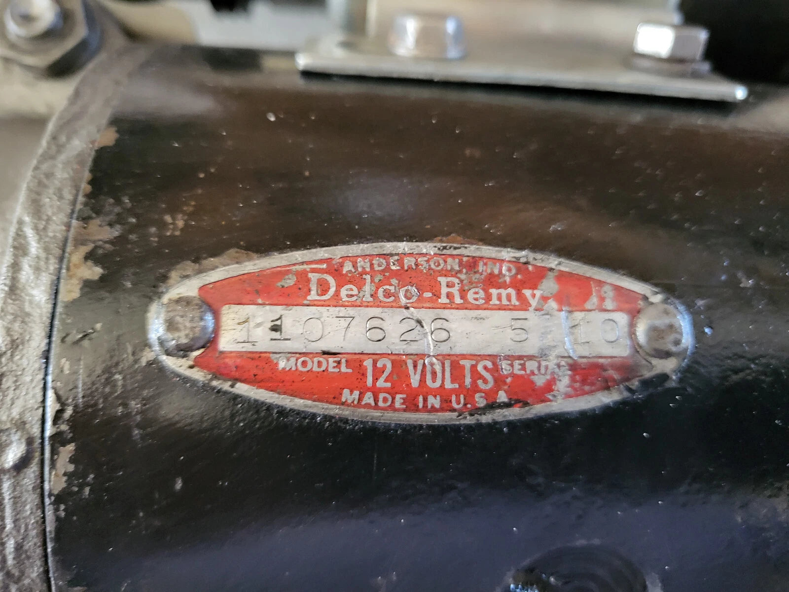 DELCO REMY STARTER Chevy Trucks 1955-1956 # 1107626 5B10 DATE CODED RE-MAN'D
