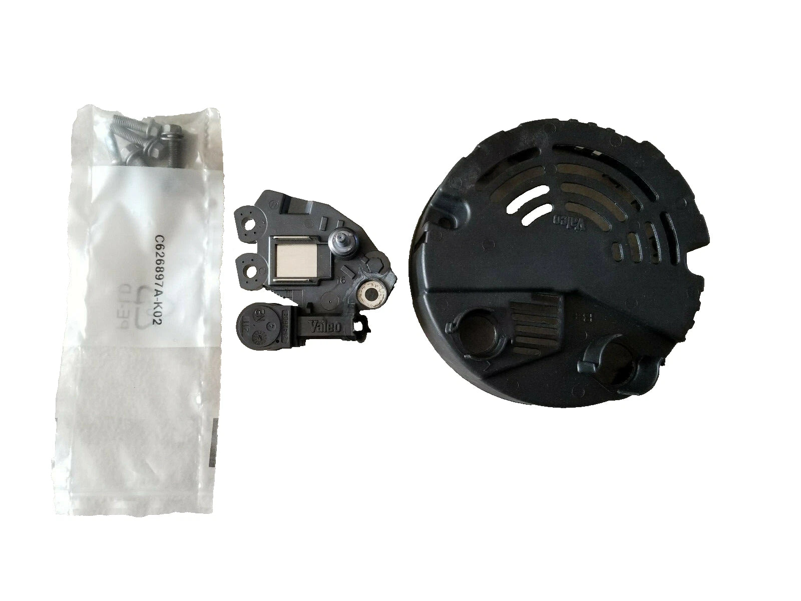 NEW VALEO OEM INTERNAL REGULATOR W/ REAR COVER 593967, 82-51N