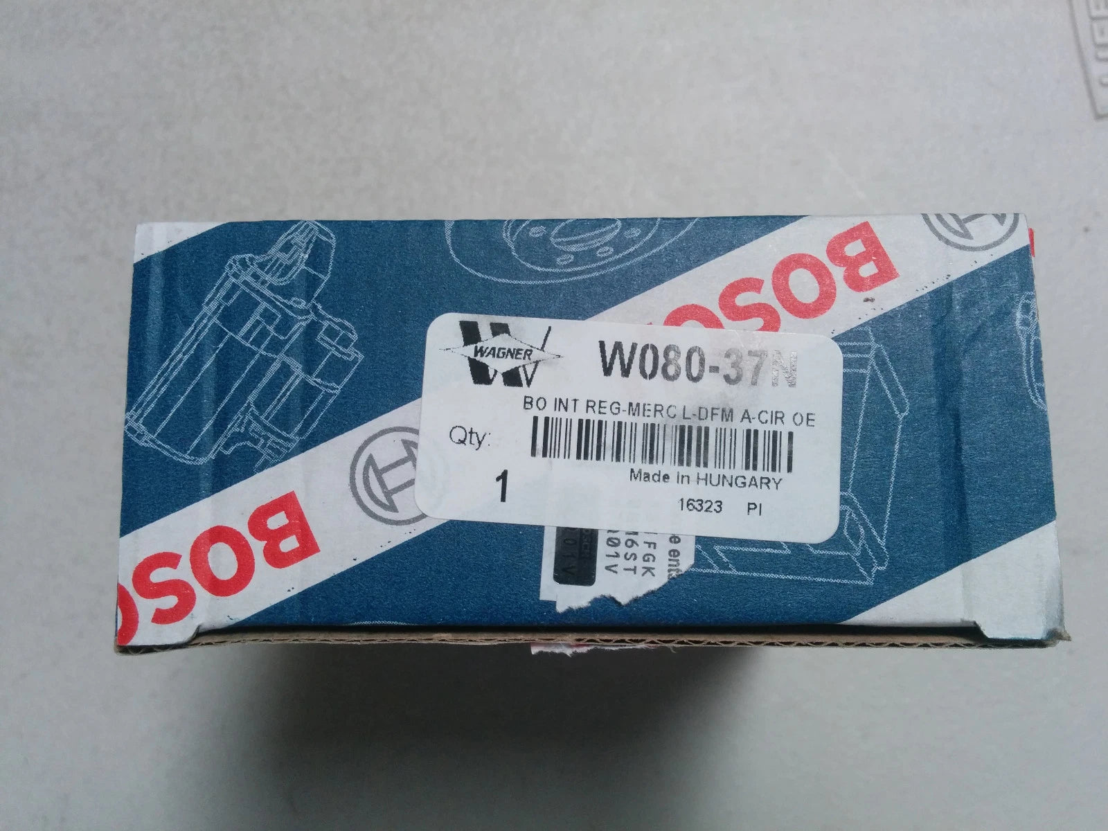 New Bosch OEM Voltage Regulator 012-154-89-02, 12-31-7-523-897, W080-37N