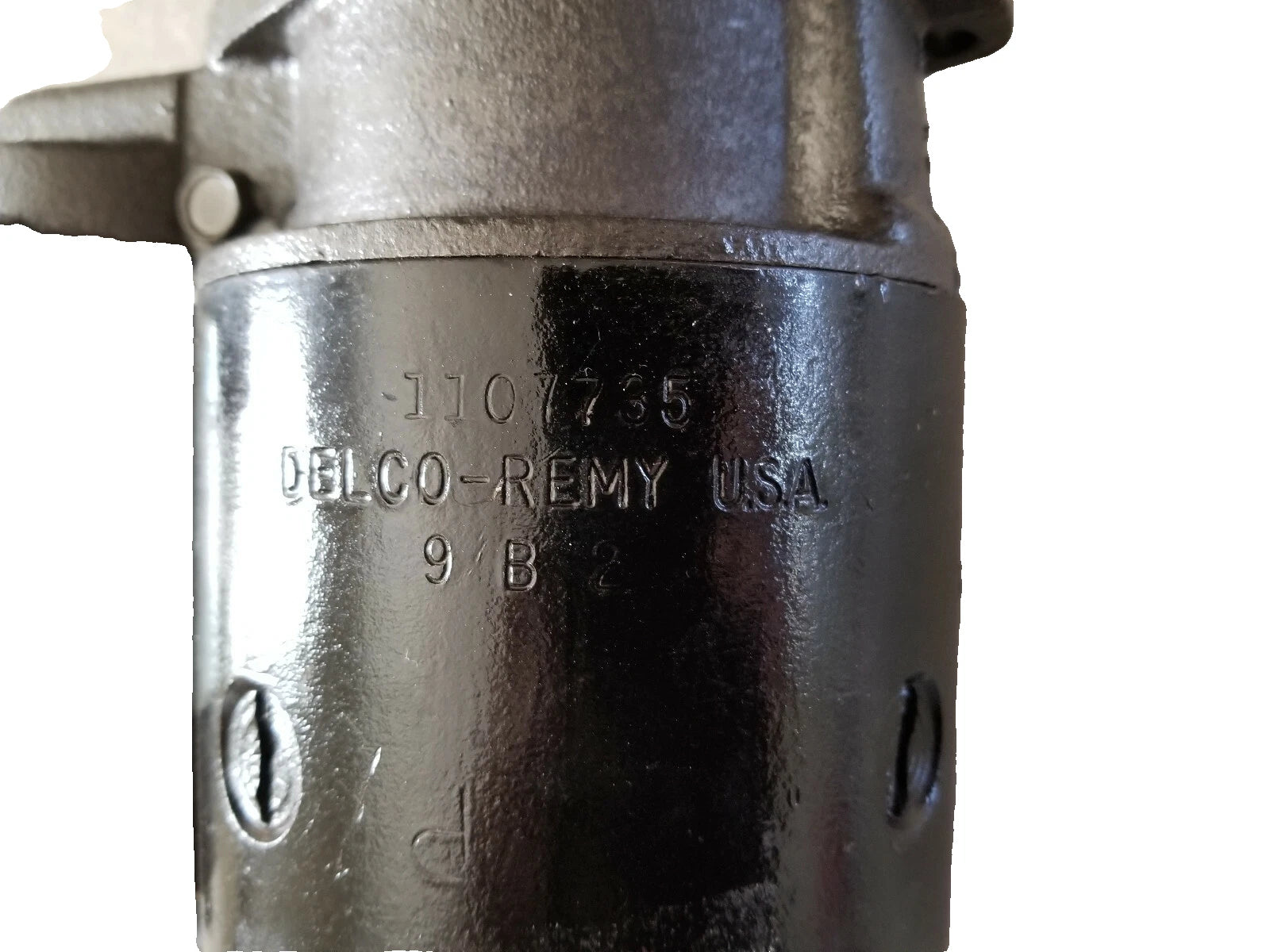 DELCO REMY RESTORED STARTER PONTIAC 1959 w/A.T. # 1107735 9B2 DATE CODED