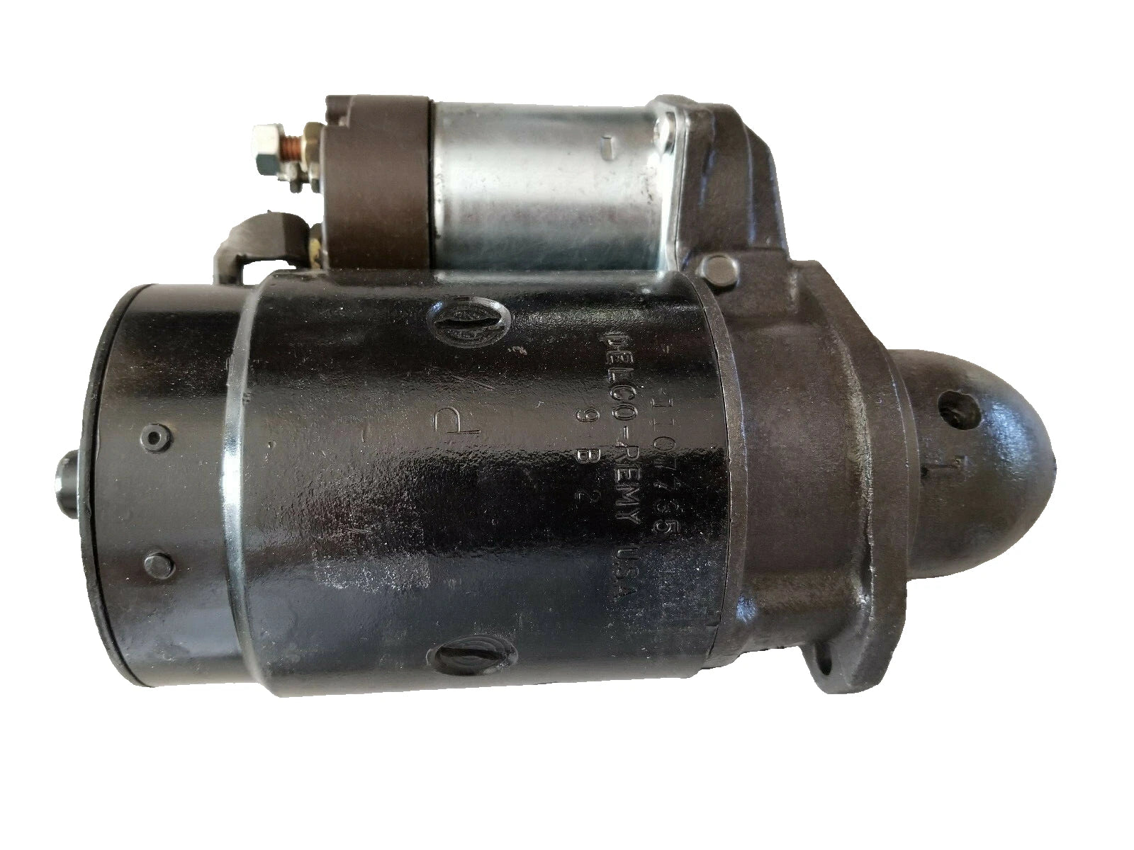 DELCO REMY RESTORED STARTER PONTIAC 1959 w/A.T. # 1107735 9B2 DATE CODED