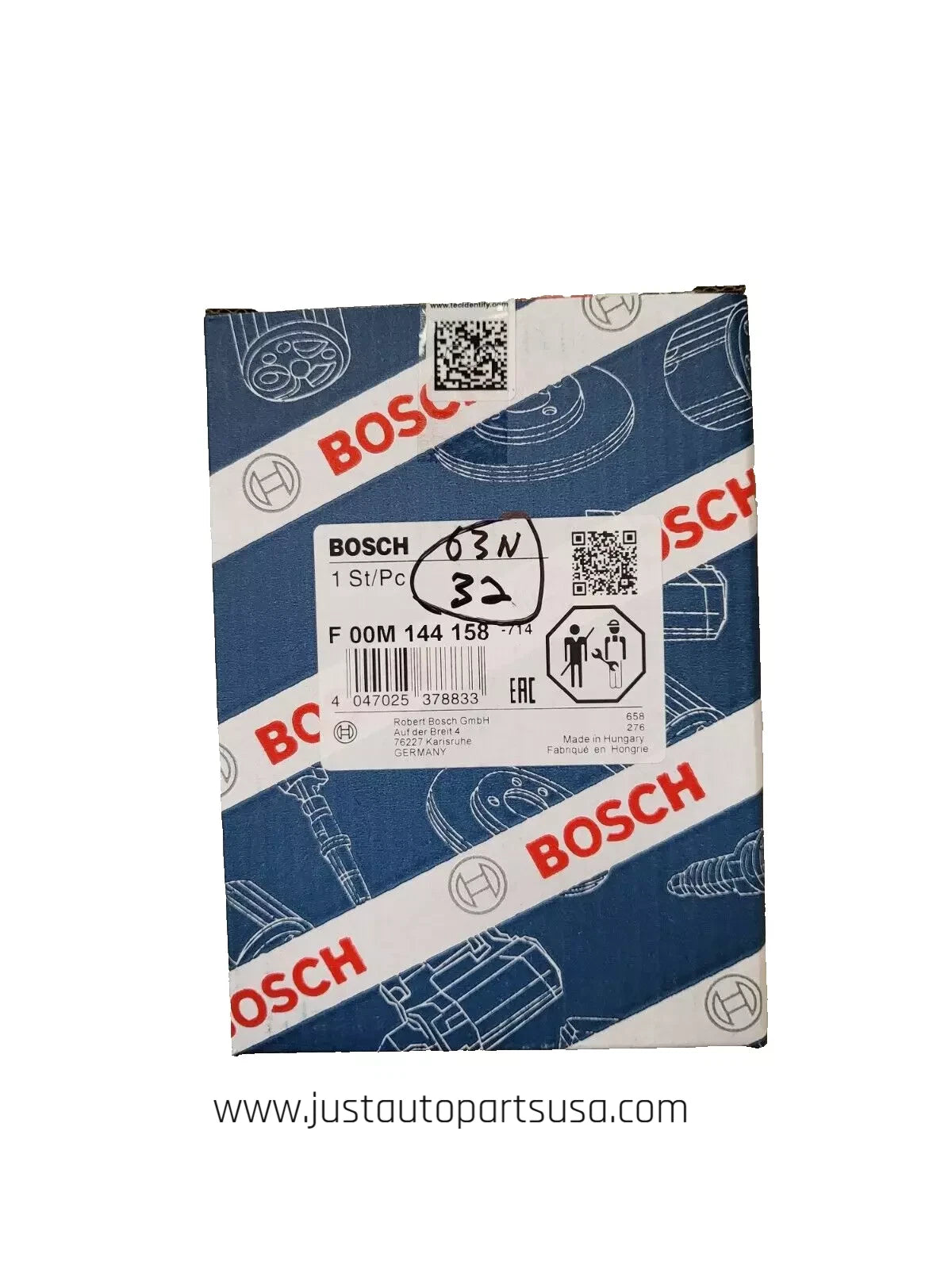 NEW BOSCH OEM VOLTAGE REGULATOR F 00M 144 158, F 00M 145 886, W080-63N / JB32
