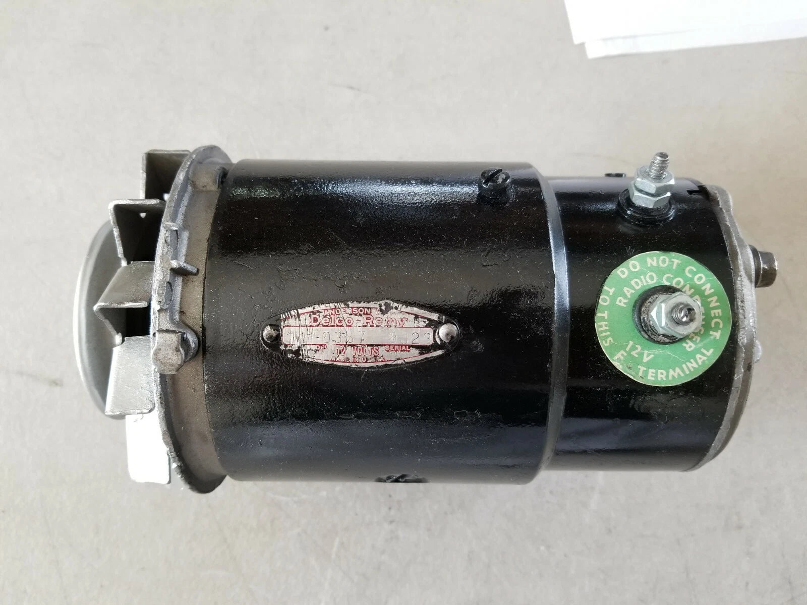 RESTORED DELCO GENERATOR CHEVY CORVAIR 1960 OEM # 1100357 9J23 DATE CODED