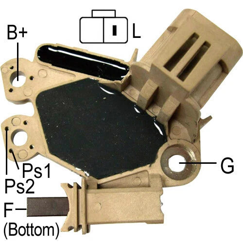 NEW VALEO OEM VOLTAGE REGULATOR 2542213, 2548923, 593389, 82-27N