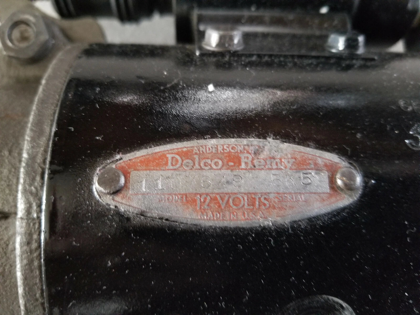 DELCO REMY RESTORED STARTER CHEVY TRUCKS 1956 w/A.T. # 1107649 5K5 CODE DATED