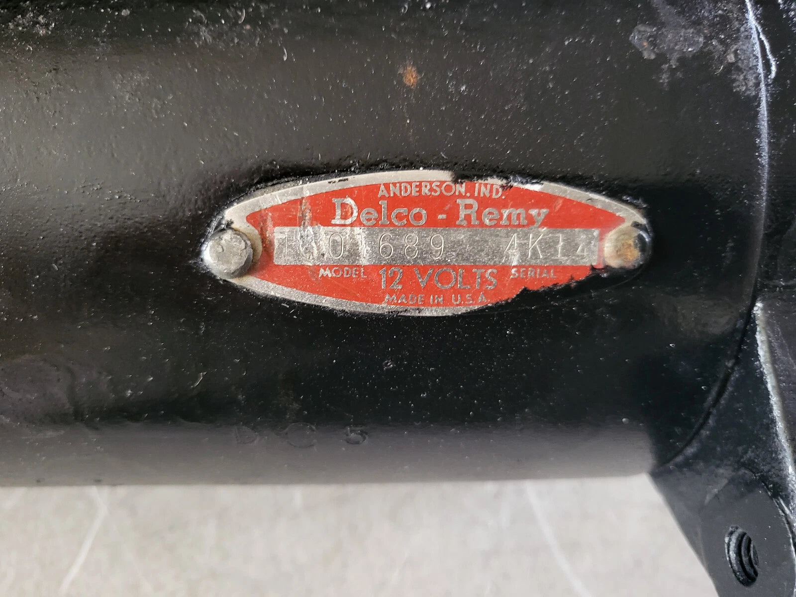 DELCO GENERATOR  OEM # 1101875 2C29 DATE CODED RE-MANUFACTURED