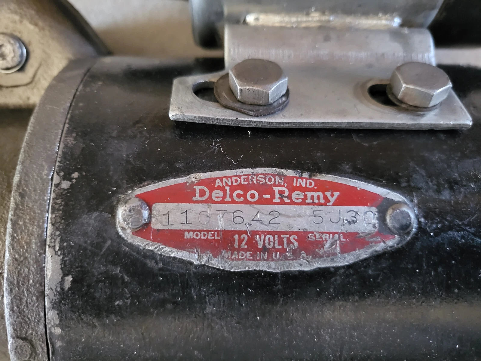 Delco Remy DD Starter # 1107642 5J30 Dated Coded For Calillac 1956 All Models