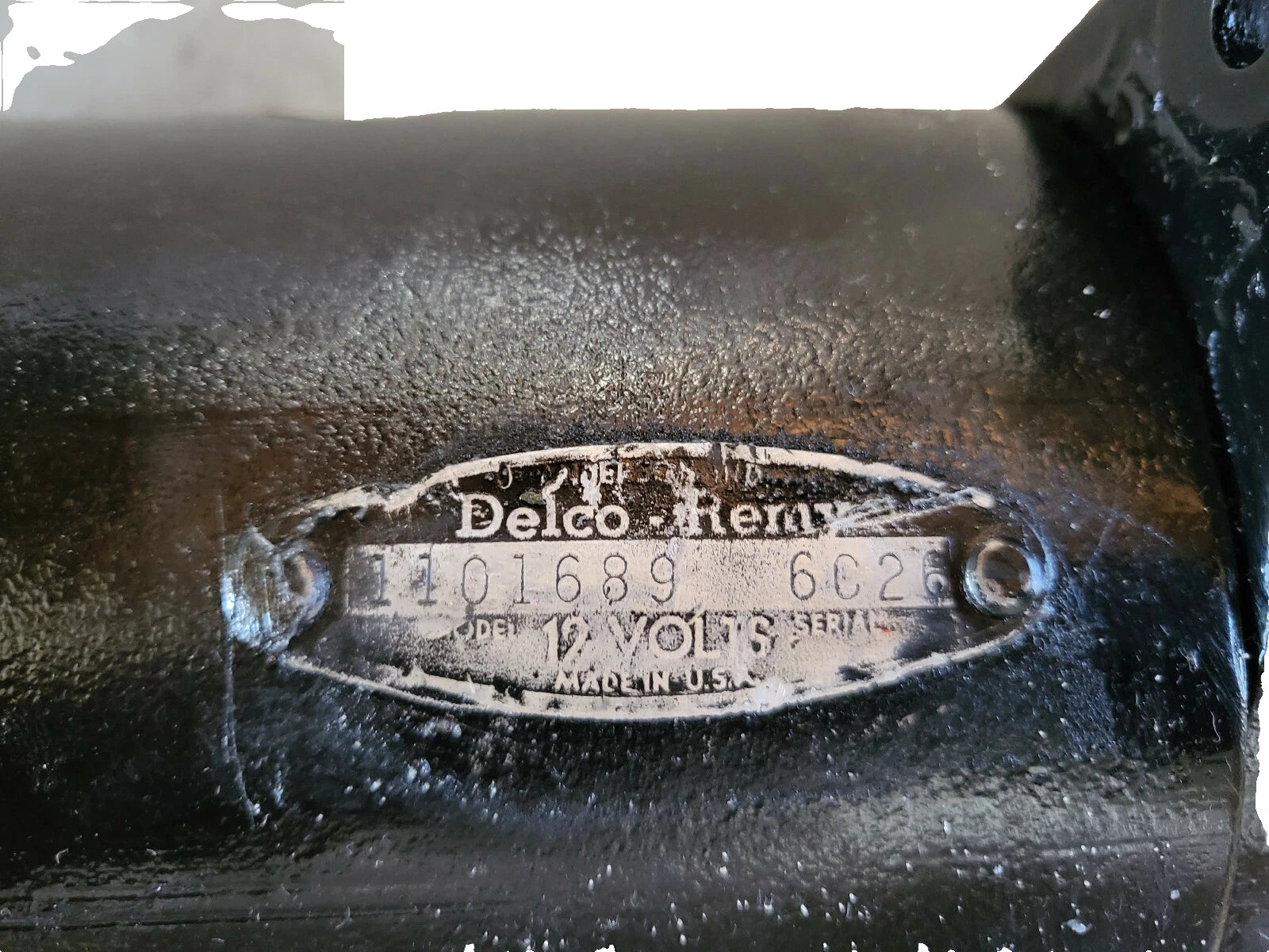 DELCO GENERATOR  OEM # 1101689 6C26 DATE CODED RE-MANUFACTURED