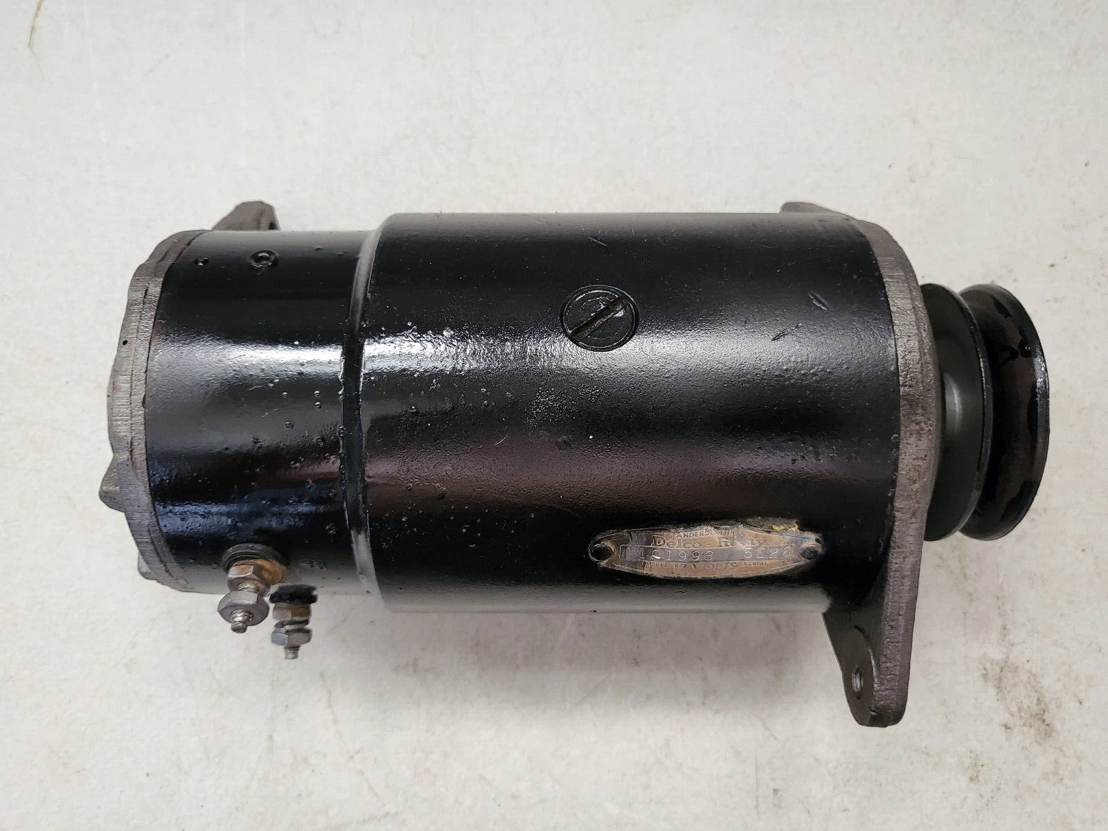Restored Delco Generator Tag # 1101993 5E26 Date Coded