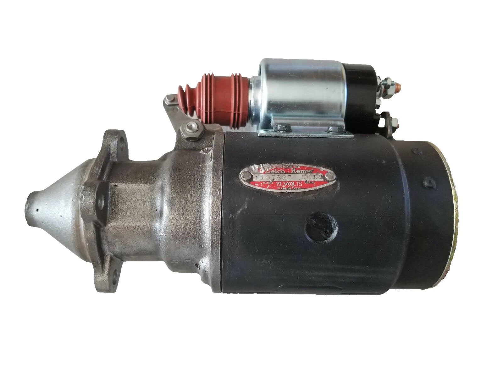 DELCO REMY RESTORED STARTER CHEVY TRUCKS 1956 # 1107627 5D19 CODE DATED