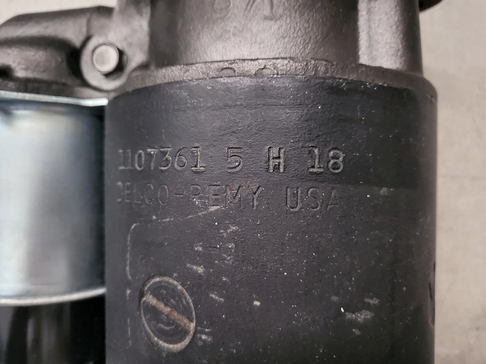 DELCO 10MT DD STARTER 1107361 5H18 DATE CODED Re-manufactured