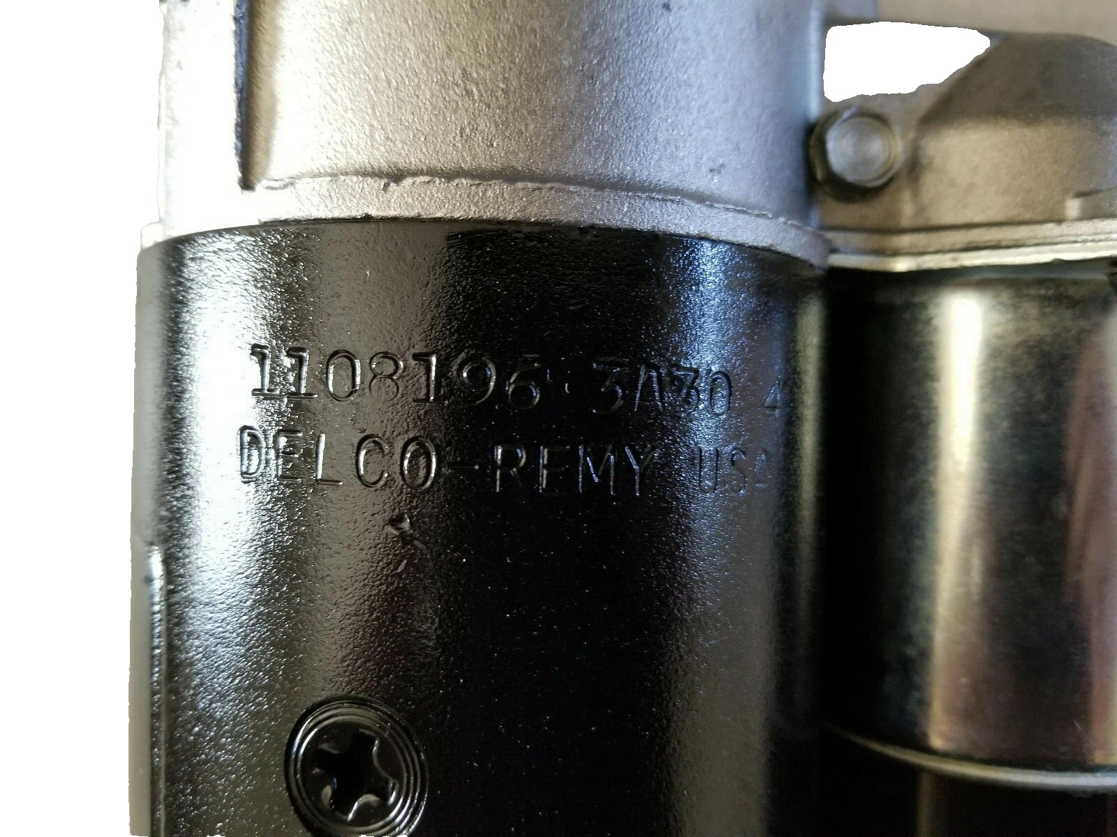 Delco Remy STARTER CHEVY Monza, Vega 1971-1975 OEM # 1108196 3A30 Date Coded