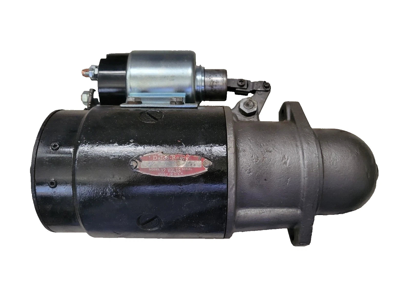 DELCO STARTER PONTIAC  1955 CATALINA, CHIEFTAI, STAR CHIEF 8 CYL. # 1107631 5B19
